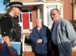 Salford Against Cuts Demo at Salford Mayor's House